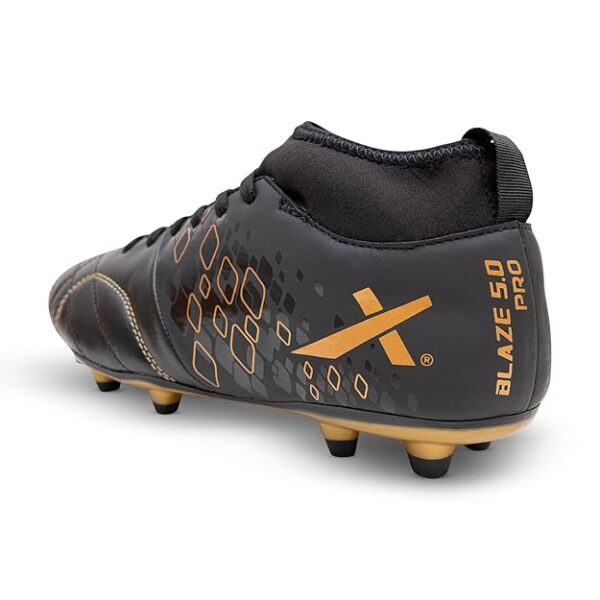 61LAYgGKfGL._SY625_ Vector X Men's Blaze Series Football Shoes with TPU/Synthetic Leather Upper|Comfortable Soccer Sports Shoe |Footwear Studs for Adult, Men & Boys |