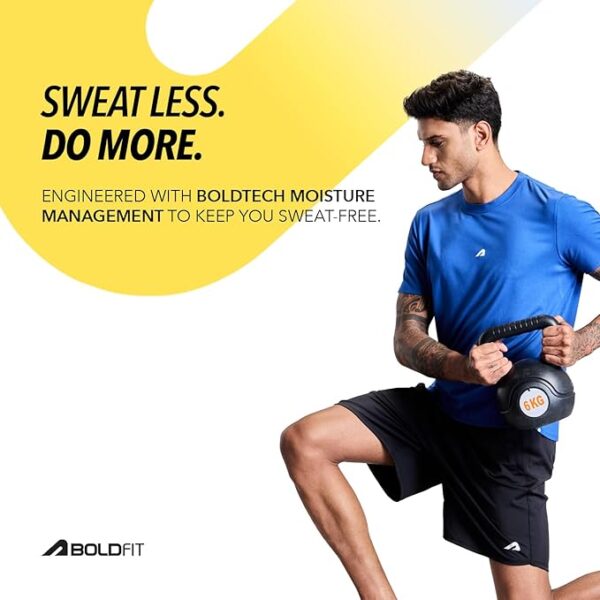 Boldfit Tshirt for Man Regular fit Gym t Shirts for Men Workout Active wear t Shirt for Man Running Mens t-Shirts Running Tshirt for Men Workout Gym wear Mens